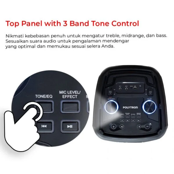 Polytron Party Speaker PPS 8L22 - Gambar 4