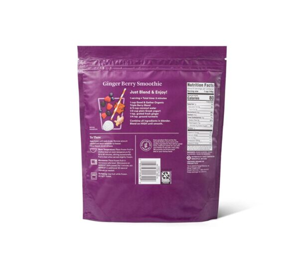 Organic Frozen Triple Berry Blend - Gambar 2