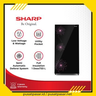 Sharp Kulkas 1 Pintu 133L SJ-167MG