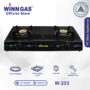 Winn Gas Kompor Gas 2 Tungku W-233