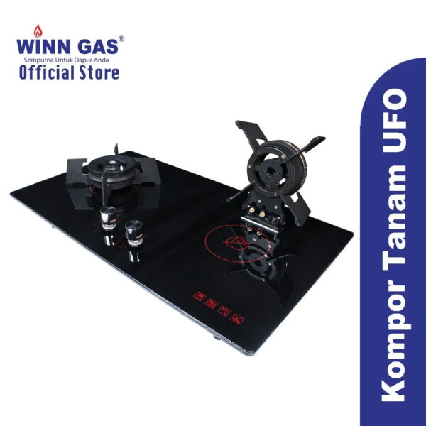 Winn Gas Kompor Tanam 2 Tungku Lipat W-898