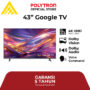 Polytron 43" UHD Google Tv PLD-43UG5059