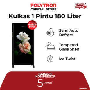 Polytron Kulkas 1 pintu 180 liter PRA-18DRD